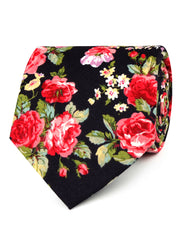Santorini Pink Roses Neckties