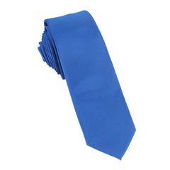 Sapphire Blue Skinny Tie