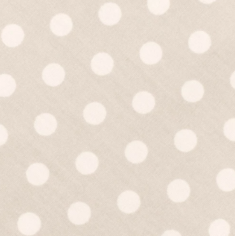 Light Grey with Large White Polka Dots Pocket Square