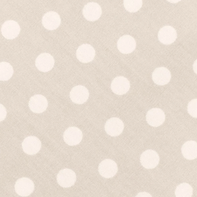 Light Grey with Large White Polka Dots Pocket Square