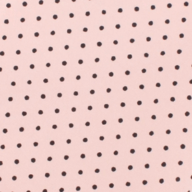 Black Caviar Pink with Black Mini Polka Dots Pocket Square