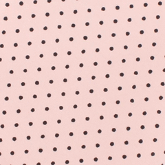Black Caviar Pink with Black Mini Polka Dots Pocket Square