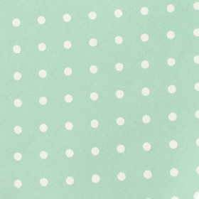 Cambridge Blue Cotton with Mini White Polka Dots Pocket Square
