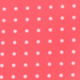 Bright Pink with White Polka Dots Cotton Pocket Square