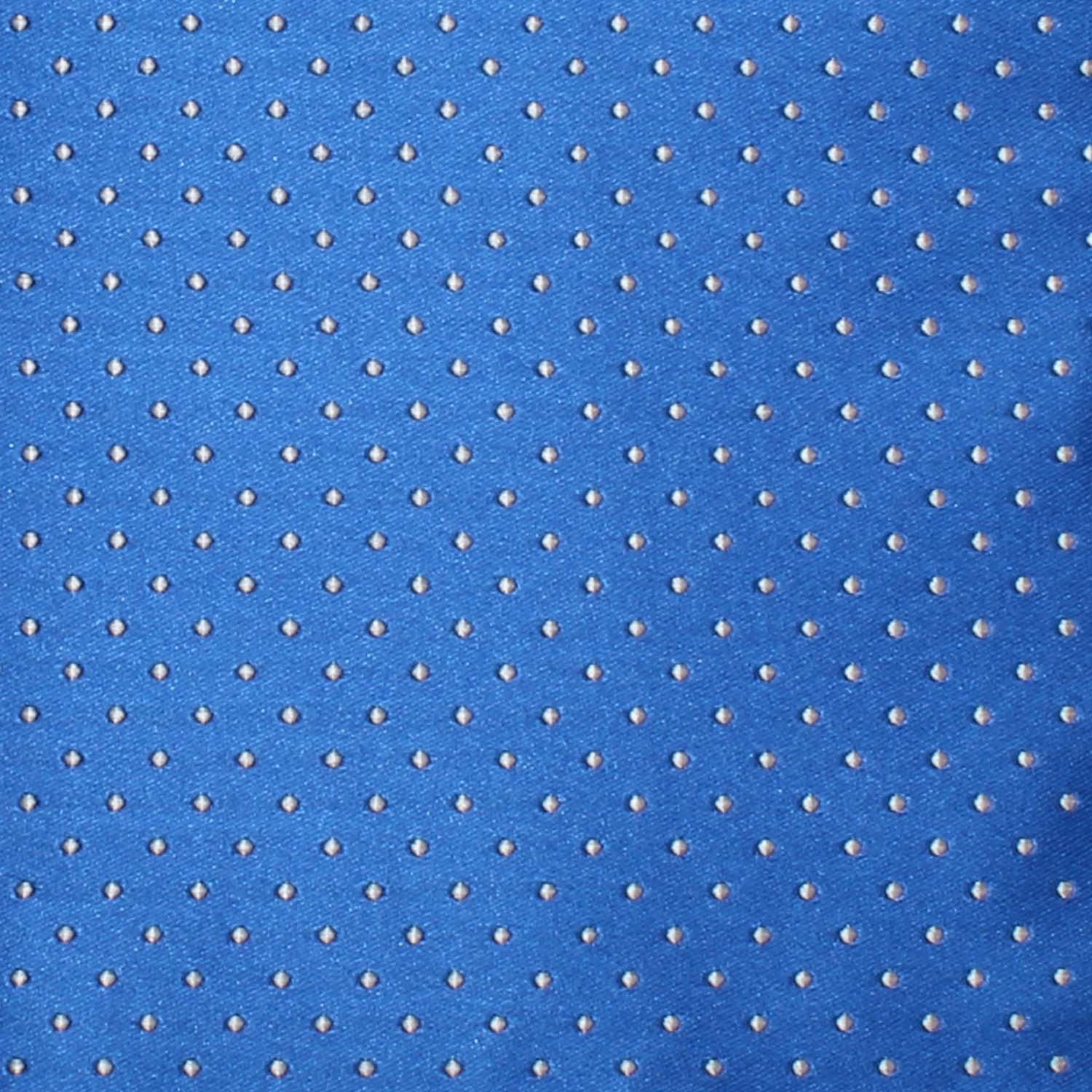 Sea Blue with White Polka Dots Fabric Skinny Tie X445