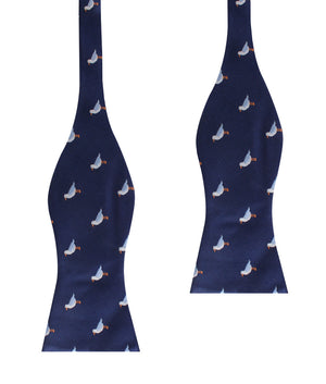 Seagull Bird Self Bow Tie