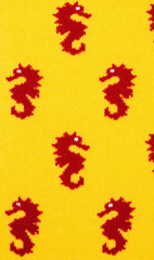 Seahorse Socks Fabric