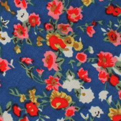 Seule Ce Soir Floral Pocket Square Fabric