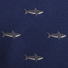 Shark Fabric Mens Bow Tie
