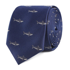 Shark Slim Tie