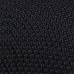Sillage Black Knitted Tie Fabric