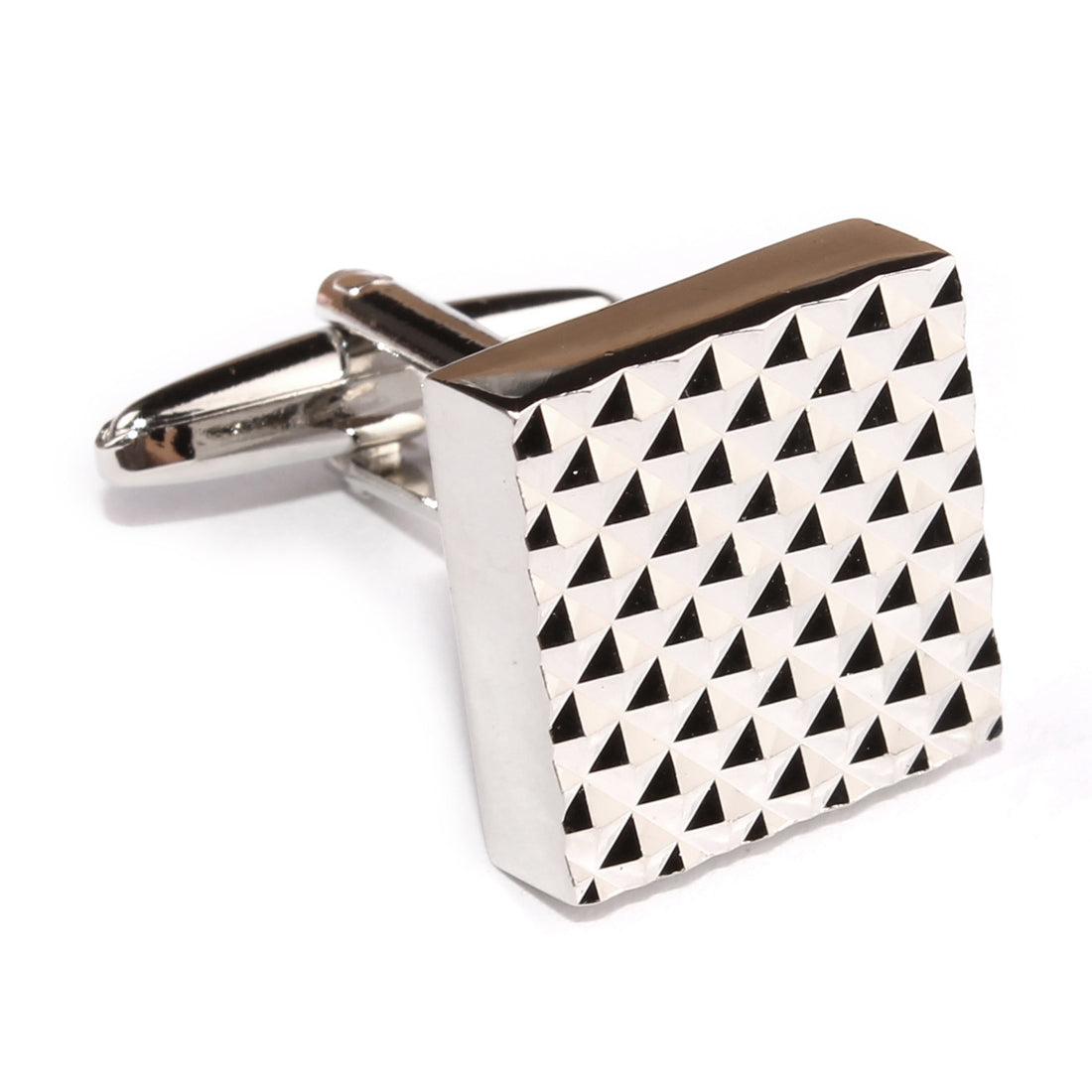 Silver Matrix Cufflinks Middle OTAA