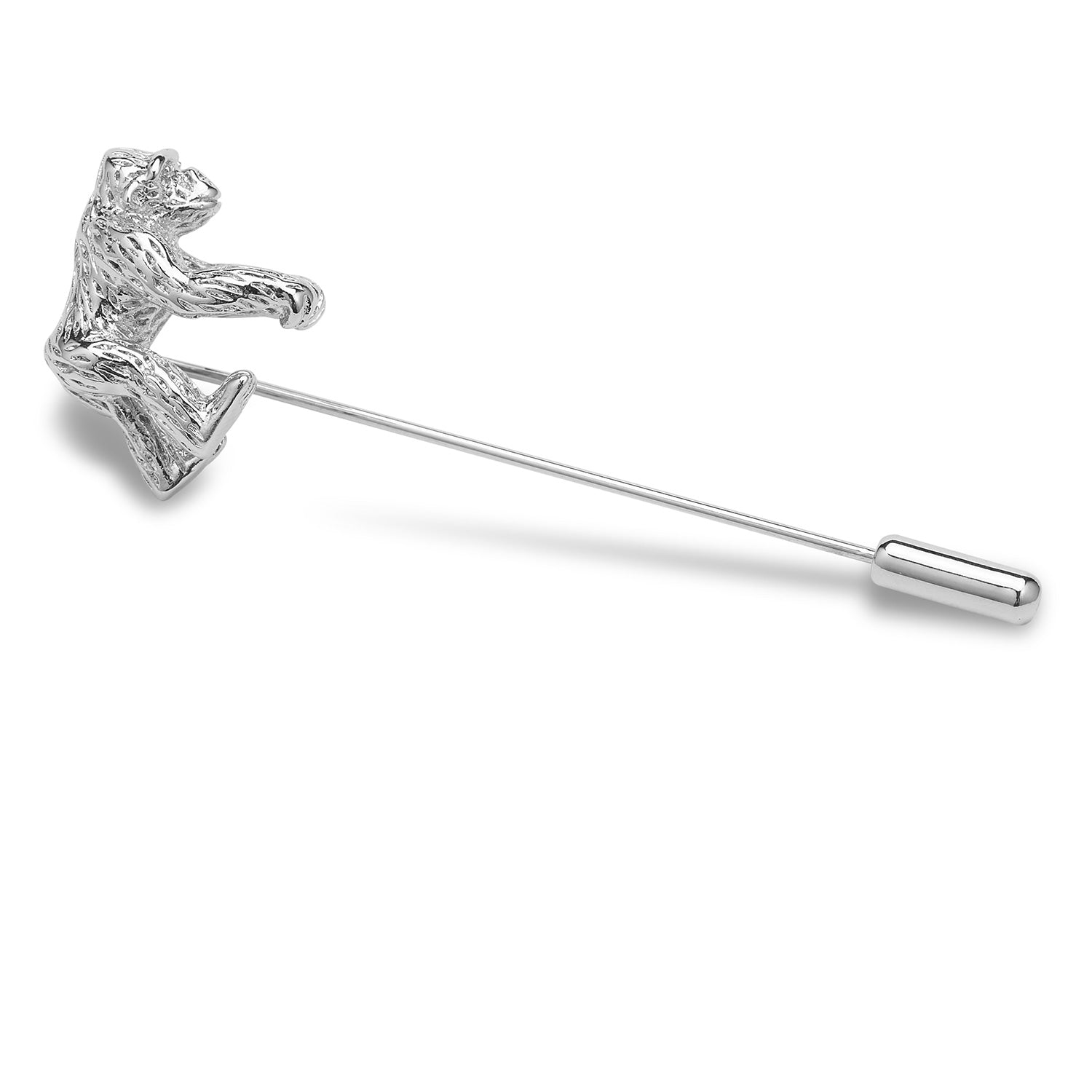 Silverback Gorilla Lapel Pin