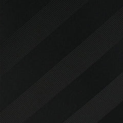 Sinatra Black Striped Necktie Fabric