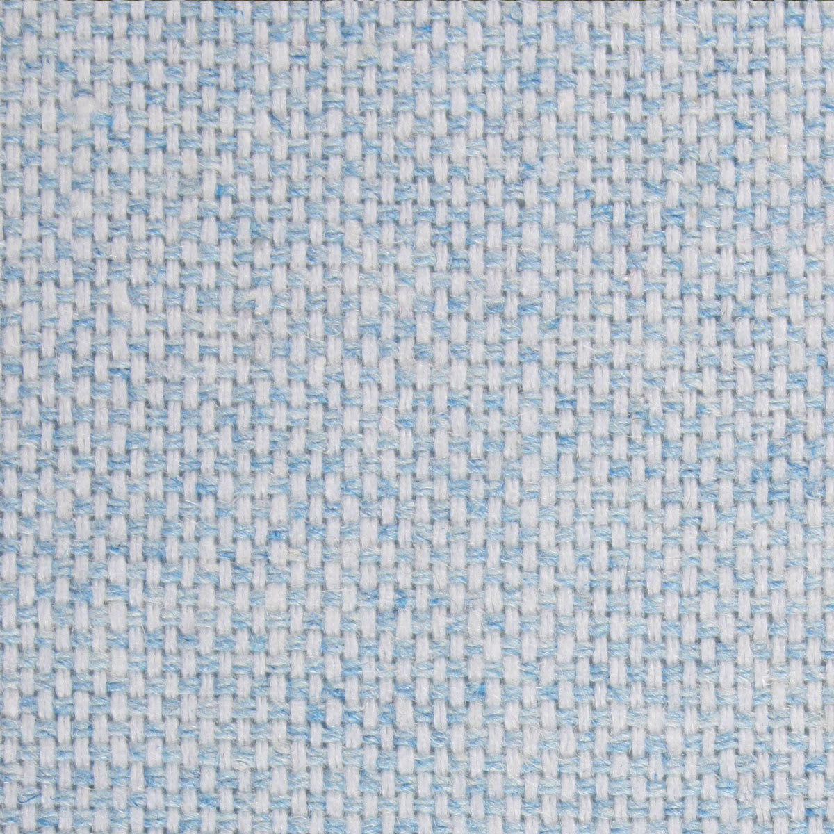 Sky Blue Donegal Linen Fabric Pocket Square