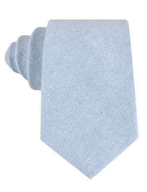 Sky Blue Donegal Linen Tie