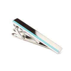 Sky Blue Tie Bar Front View