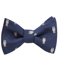 Man on the Moon Space Suit Self Tie Bow Tie