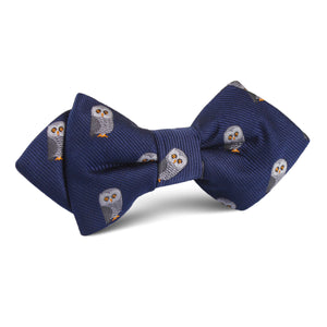 Southern Grey Owl Diamond Bow Tie