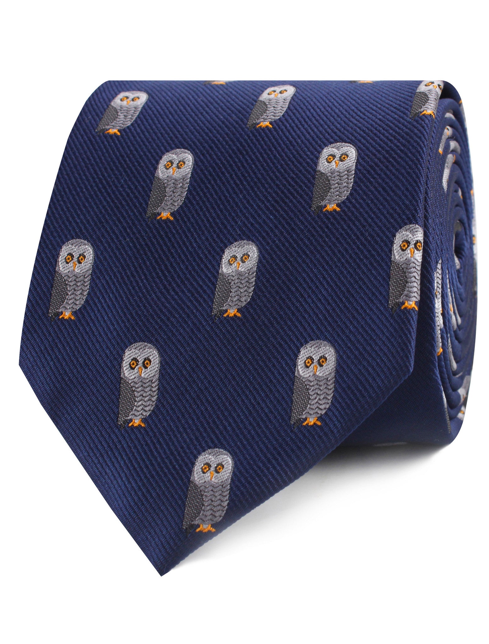 Southern Grey Owl Necktie