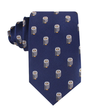 Southern Grey Owl Tie