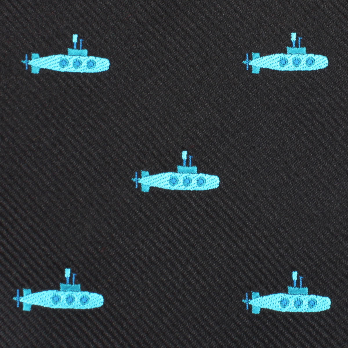 Soviet Union Submarine Skinny Tie Fabric