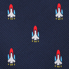Space Shuttle Necktie Fabric