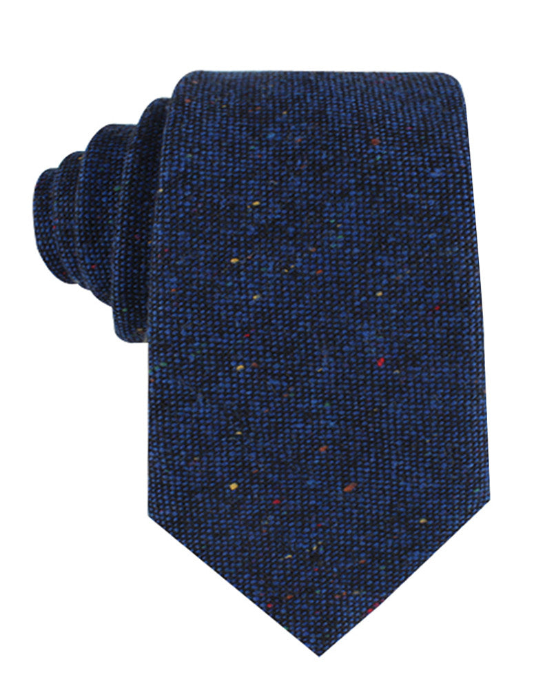 Speckles on Blue Donegal Tie