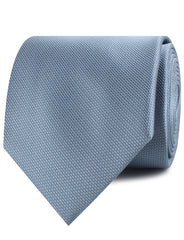 Steel Blue Weave Neckties