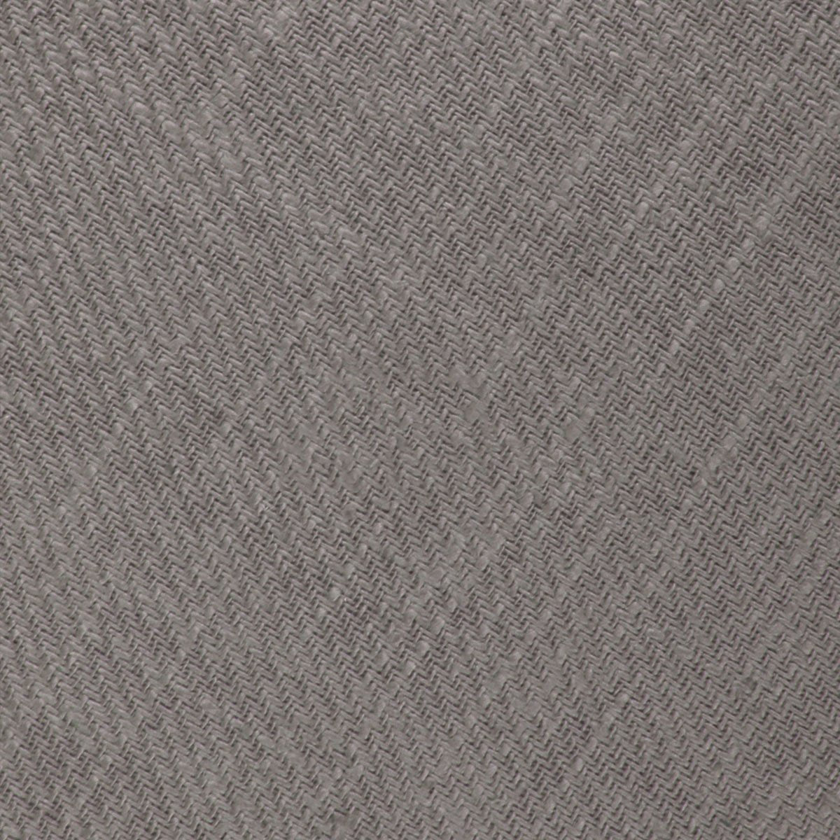 Stone Grey Portobello Slub Linen Necktie Fabric