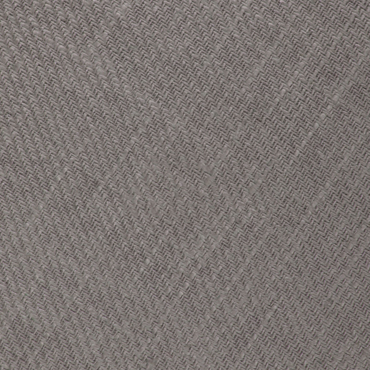 Stone Grey Portobello Slub Linen Fabric Swatch