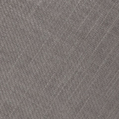 Stone Grey Portobello Slub Linen Pocket Square Fabric