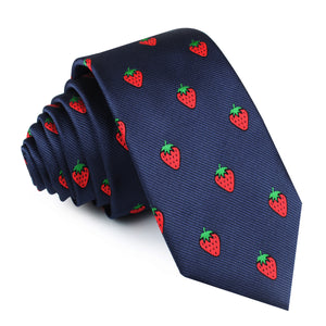 Strawberry Skinny Tie