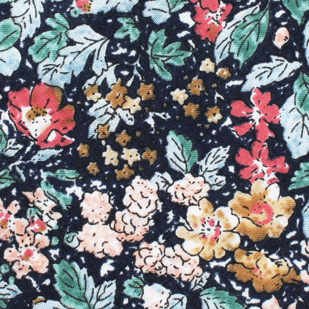 Stura Di Lanzo Floral Necktie Fabric
