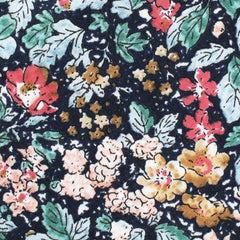 Stura Di Lanzo Floral Pocket Square Fabric