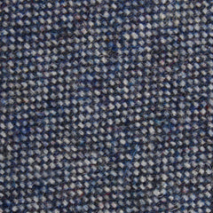 Suffolk Donegal Blue Wool Fabric Pocket Square
