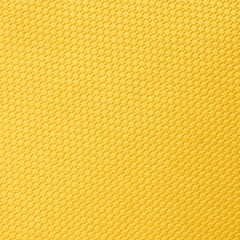 Sunflower Yellow Basket Weave Skinny Tie Fabric