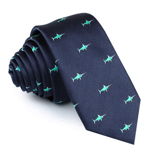 Swordfish Skinny Tie