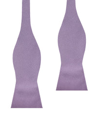 Tahiti Purple Weave Self Bow Tie