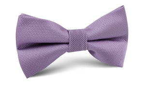 Tahiti Purple Weave Bow Tie