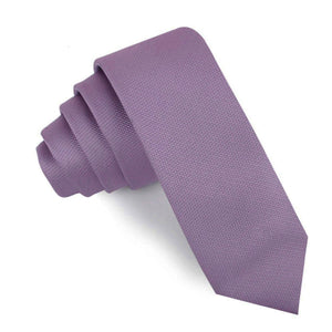 Tahiti Purple Weave Skinny Tie