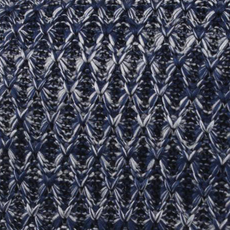 Pacino Blue Tweed Knitted Tie Fabric