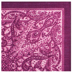 The High Priest Wool Pocket Square Fabric