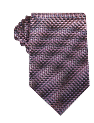 The Abacos Pink Anchor Necktie