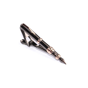 The Gunmetal Fountain Pen Tie Bar