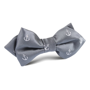 The OTAA Charcoal Grey Anchor Diamond Bow Tie