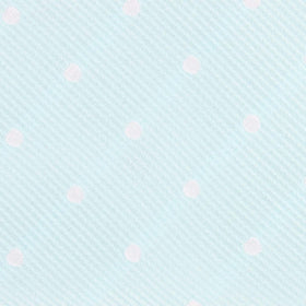 The OTAA Mint Blue with White Polka Dots Pocket Square