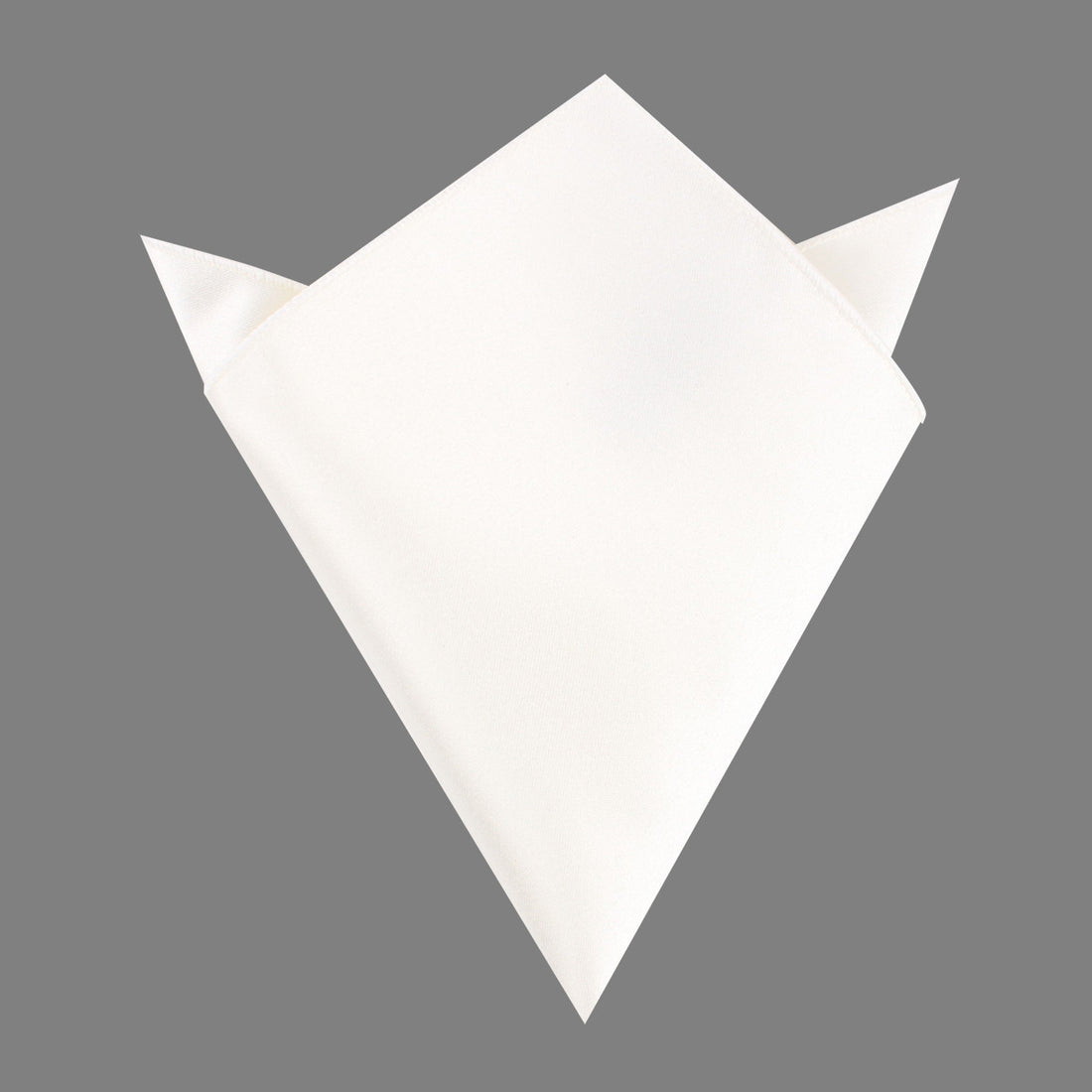 The OTAA White Cotton Pocket Square