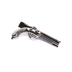 The Revolver Silver Tie Bar