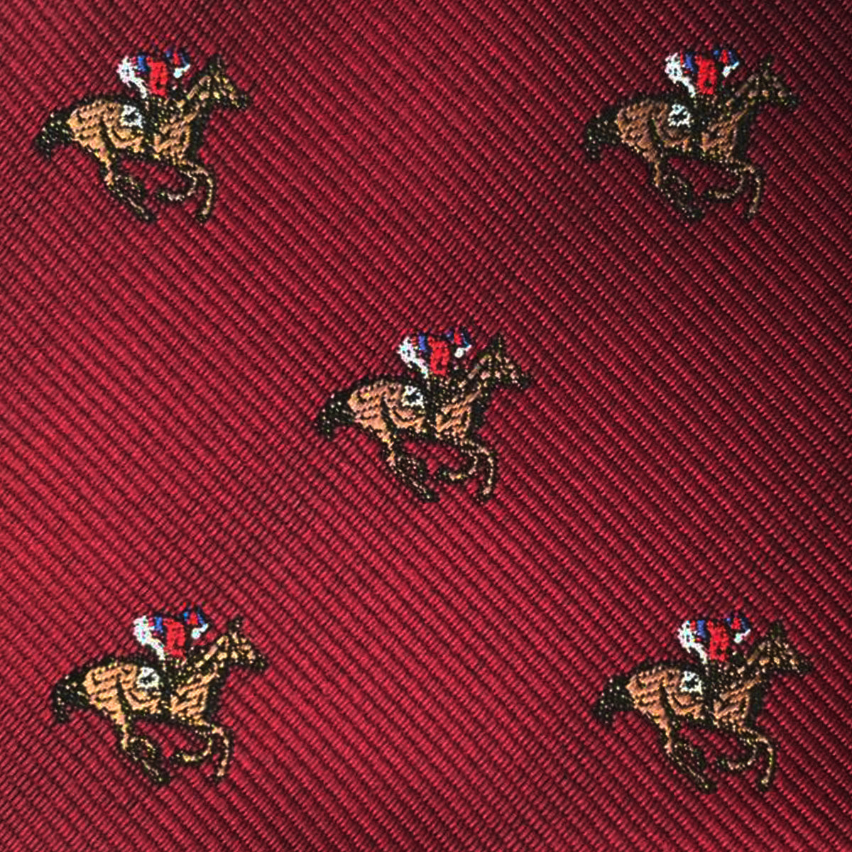 The Royal Ascot Racehorse Pocket Square Fabric